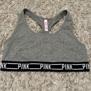 Like new large pink sports bra